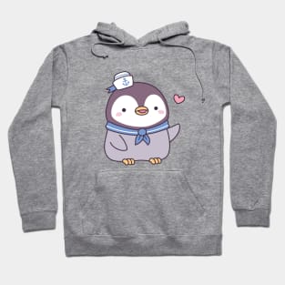 Cute Little Penguin Sailor Crew Hoodie